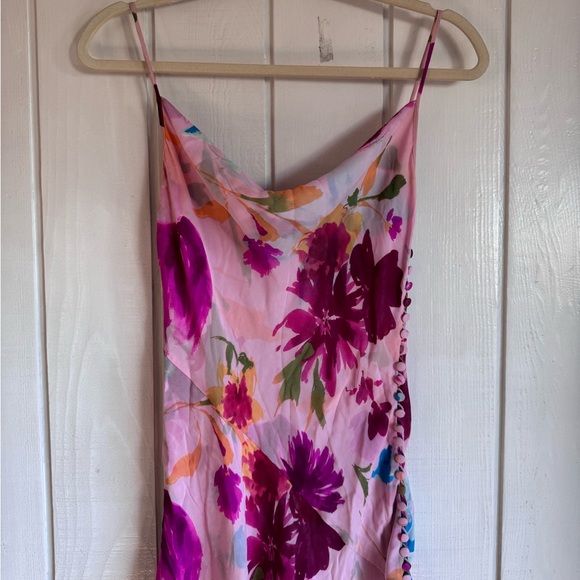 Escada Floral Midi Sleeveless Dress - Picture 7 of 7